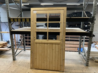 Vuren deurkozijn 1120x2010mm Hillhout